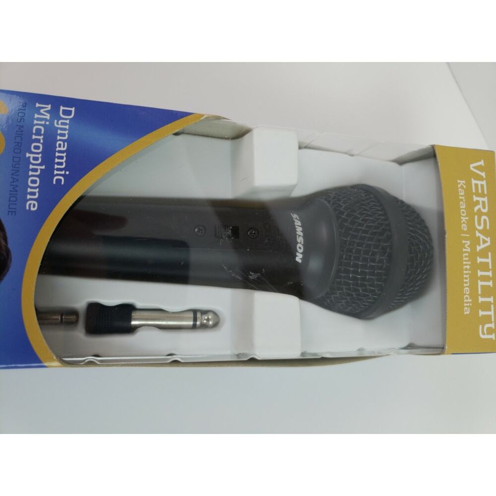 NIB New Samson R10S Dynamic Cable Consumer Microphone Karaoke Multimedia - Picture 4 of 5